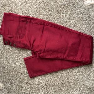 High waisted jeggings